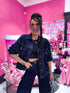 HM8505-1 denim jacket "TWILIGHT" - dark blue PRE-ORDER